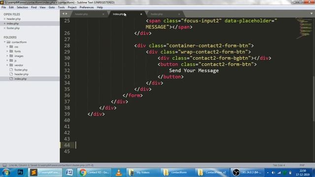 2-Including header and footer Files смотреть онлайн
