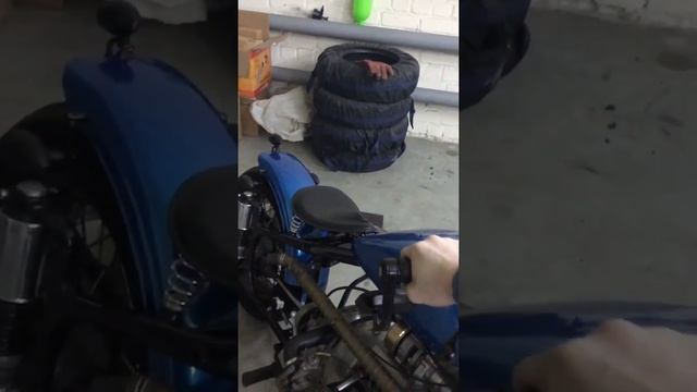 Боббер из мотоцикла Урал /Ural Bobber . Оппозит без АКБ. смотреть онлайн