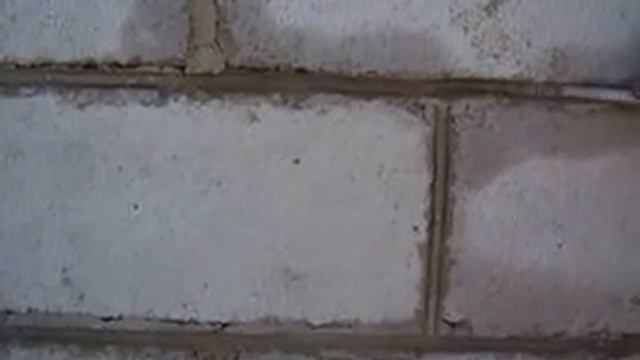 Шов на шлакоблок.