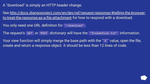 Having Django serve downloadable files смотреть онлайн
