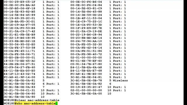 How to Flush the Forwarding Database in Avaya WLAN 8100 Wireless Controller from CLI смотреть онлайн