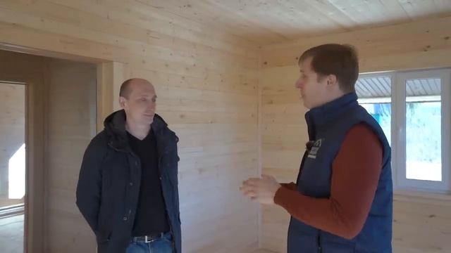 Каркасная дача 6x8 с мансардой. Обзор дома и отзыв заказчика. Построй Себе Дом. смотреть онлайн