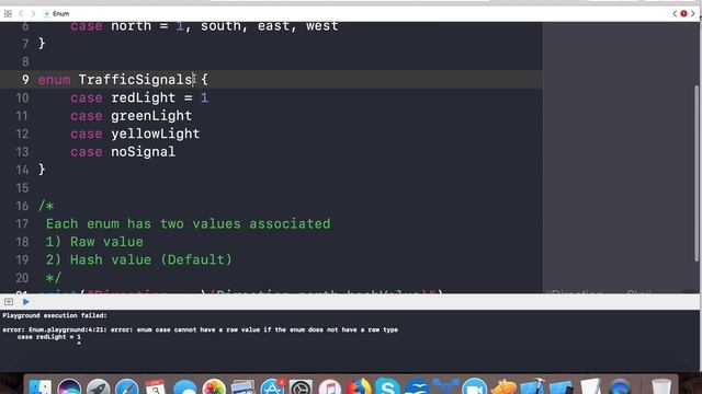 Swift Tutorials:- How to create and use enums in swift смотреть онлайн