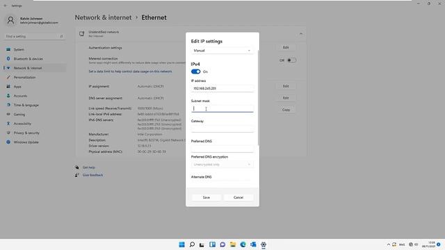 How to configure static ip address on Latest Windows 11 | Setting up a Static IP in Windows 11 смотреть онлайн