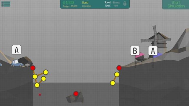 Обзор на игру Poly Bridge+скачать! смотреть онлайн