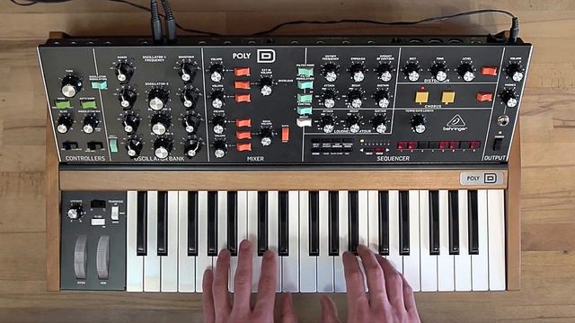 Behringer Poly D Sound Demo (no talking) смотреть онлайн
