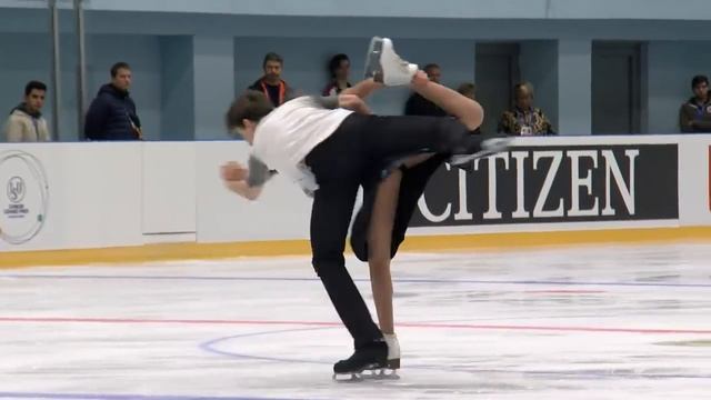Ushakova Arina / Nekrasov Maxim (RUS) | Ice Dance Free Dance | Yerevan 2018 смотреть онлайн