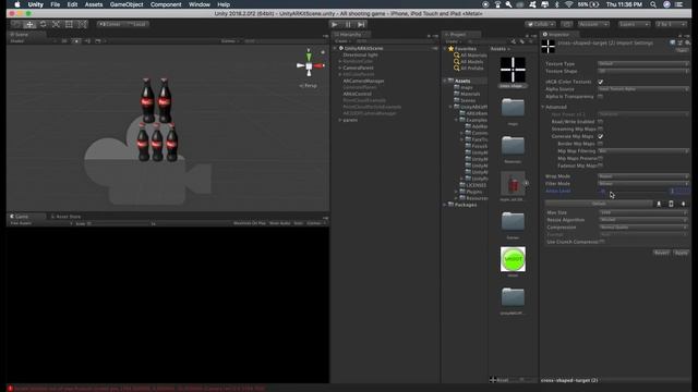 Augmented Reality (ARKit) Tutorial - Create a shooting game in AR смотреть онлайн