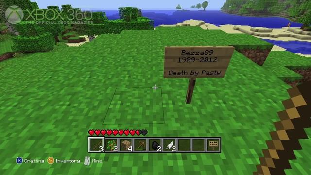 Minecraft Xbox 360 gameplay - OXM Land - Day 1 смотреть онлайн