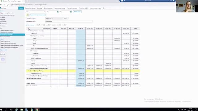 Платежный календарь: обзор возможностей. смотреть онлайн