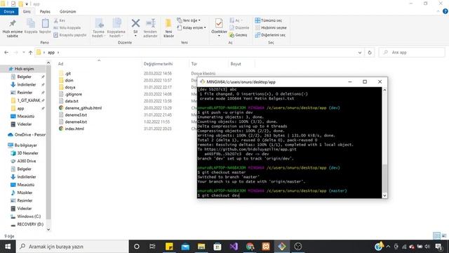 Git Dersleri -17- Branch Kullanımı смотреть онлайн