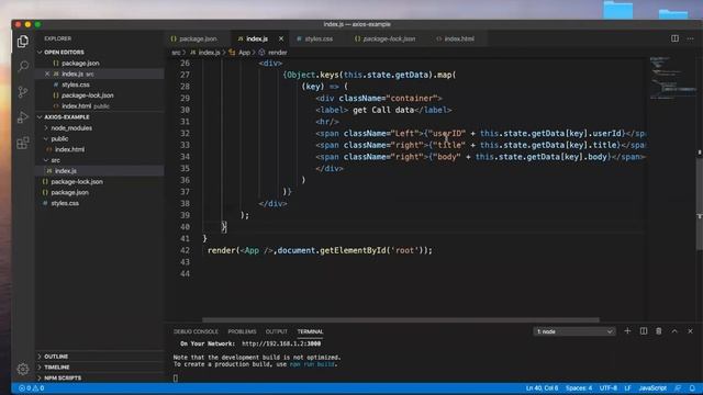 ReactJs : Axios - API calling -Get / Post / Delete calls - error handling смотреть онлайн