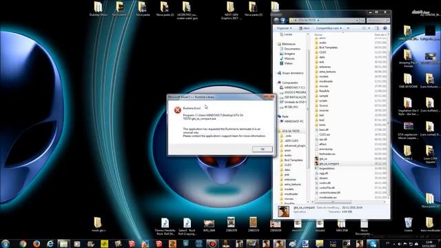 Runtime Error! Microsoft Visual C++ Runtime Library "SOLUÇÃO" PARA O GTA FULL HD 1080p смотреть онлайн