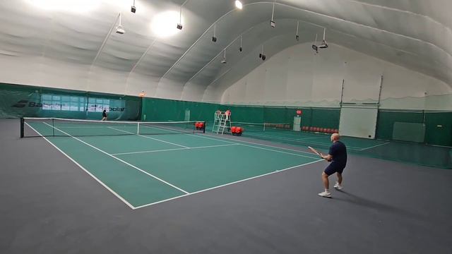 Игра с Валентином Водоватовым 19.02.2024 (6-3,6-1,6-2) смотреть онлайн