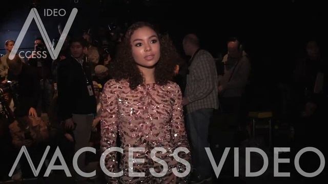 Jessica Sula, Singer Bea Miller and more front row for the Pamella Roland ready to wear Fashion Sho смотреть онлайн