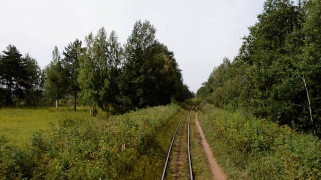 Поездка по Каринской УЖД - Часть 3. Боёво - Пойма смотреть онлайн