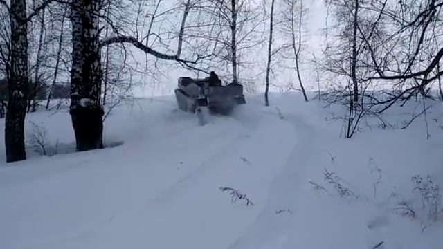 Гусеничный вездеход - амфибия ООО 