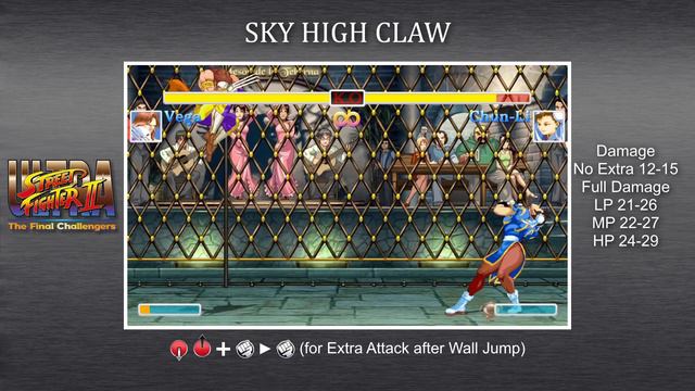 Balrog / Vega (Claw) Special Moves ~ Ultra Street Fighter II смотреть онлайн