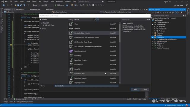 Basic Jwt Implementation in .Net Core web API смотреть онлайн