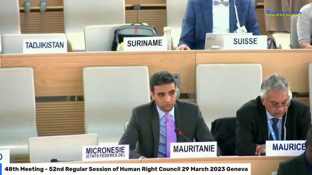 48th Meeting - 52nd Regular Session Of UN Human Right Council