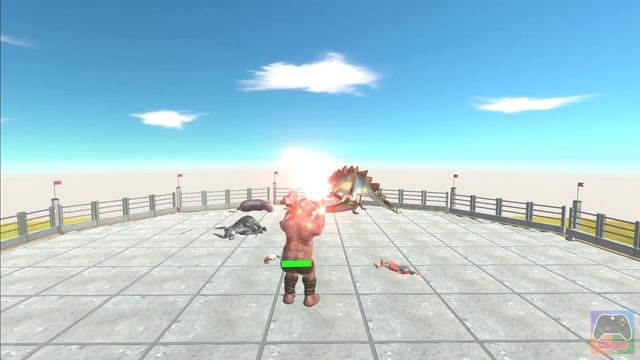 Battle Royale Tournament Group Battle - Animal Revolt Battle Simulator