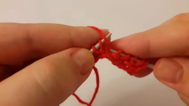 Жемчужная вязка . Узор спицами . смотреть онлайн