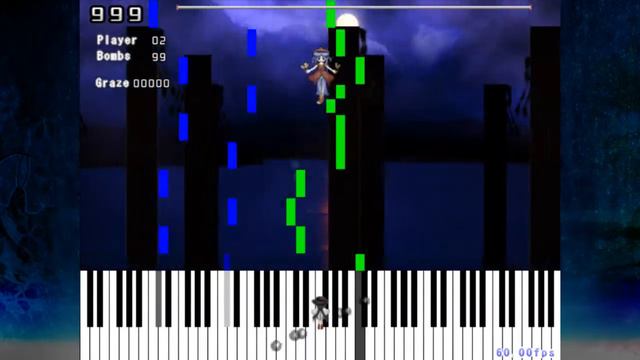 Danmakufu: Haiji's Bootleg Piano (Prototype Re-Upload) смотреть онлайн
