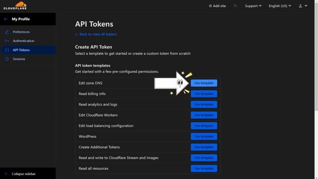 How to create an API Token in Cloudflare dashboard смотреть онлайн
