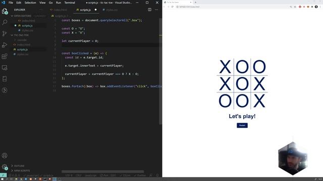 Build Tic Tac Toe Game in JavaScript - Full Course смотреть онлайн