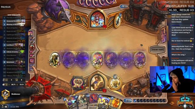 A New CRAZY Paladin Archetype! - Darkmoon Faire - Hearthstone смотреть онлайн