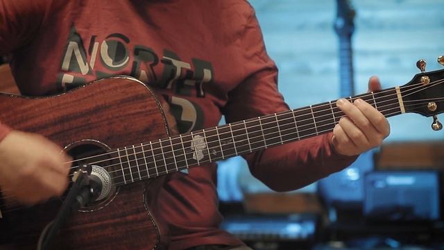 Klever KD-714 - шикарная акустическая гитара! смотреть онлайн