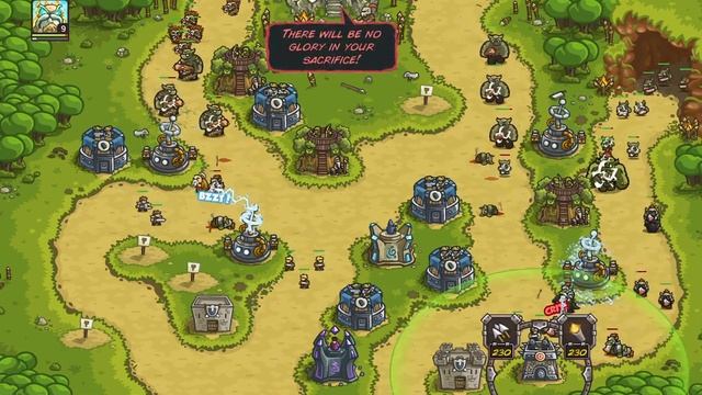 Kingdom Rush Endless High Score 1,004,069, free hero, no items, iPad version смотреть онлайн