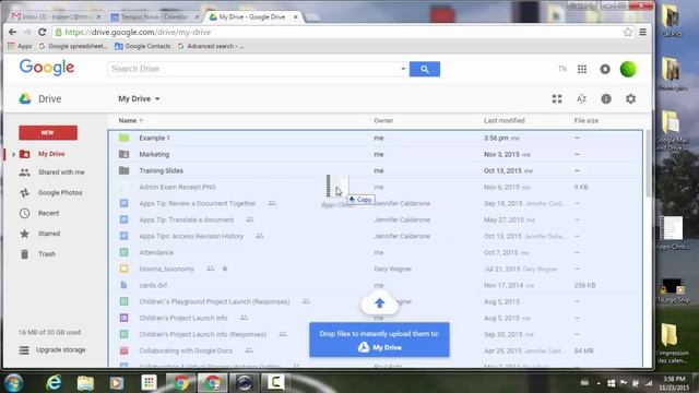 Drag and drop files directly into folders in Google Drive смотреть онлайн