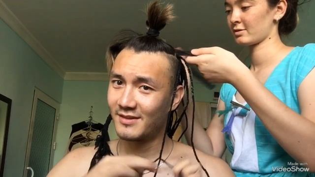 Как заплести Афрокосички парню? Тоесть мне / @sbaykhanov / @a.kodiraliyeva / смотреть онлайн