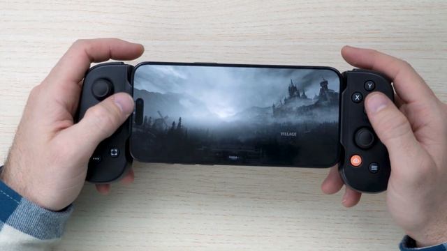 Resident Evil Village on iPhone 15 Pro Max - Backbone One смотреть онлайн