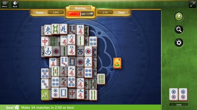 Microsoft Mahjong | Match Attack Medium | January 23, 2022 | Daily Challenges смотреть онлайн