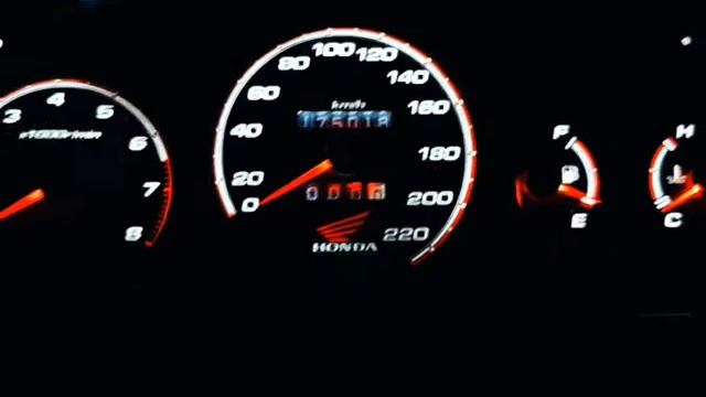 Honda Civic Пересвет панели приборов смотреть онлайн