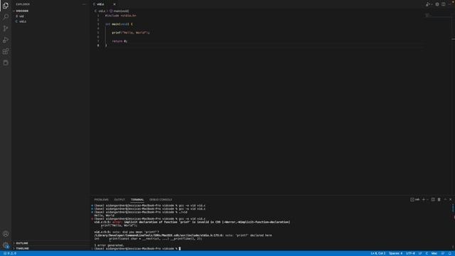 How to Use puts and printf in C (Easy) смотреть онлайн