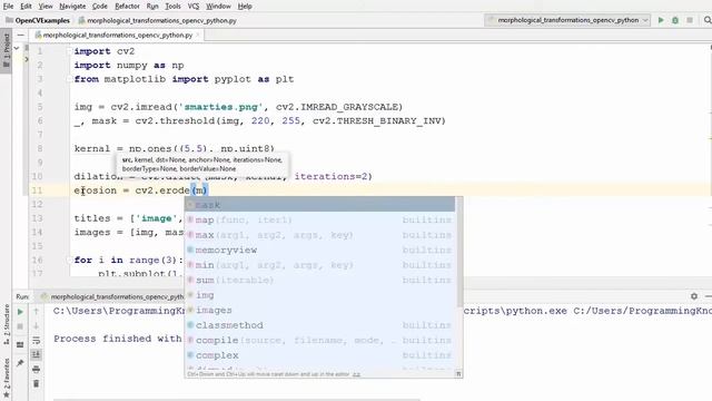 17. Morphological Transformations in OpenCV Python смотреть онлайн
