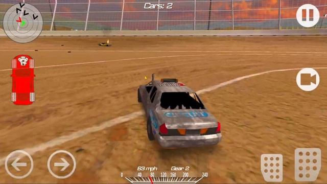 ?ДЕРБИ НА МАШИНАХ С РЕАЛЬНОЙ ФИЗИКОЙ НА АНДРОИД! DEMOLITION DERBY КРУТАЯ ФИЗИКА ОБНОВЛЕНИЕ!