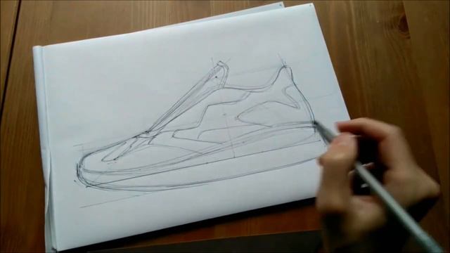 Рисуем кроссовок / Sneaker Sketching смотреть онлайн