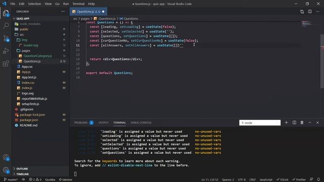 Build a Quiz App with React JS from Scratch || React Hooks & Functional Component смотреть онлайн