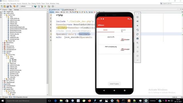 How to create News App Using Android and PHP, GIT | Part-5| Real time project| Live Project смотреть онлайн