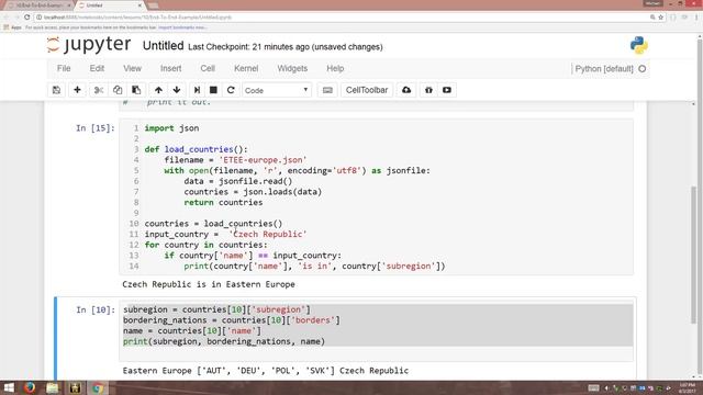 End-To-End Example Dictionaries смотреть онлайн