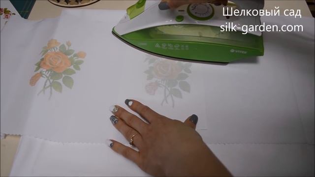Как перевести рисунок на ткань утюгом\how to translate a picture on a fabric смотреть онлайн