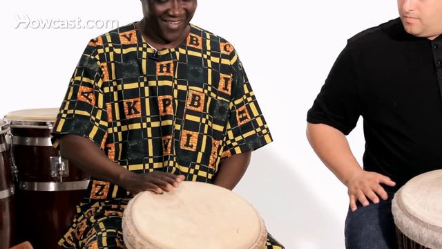 How to Play Open Tone Sound on Djembe | African Drums смотреть онлайн