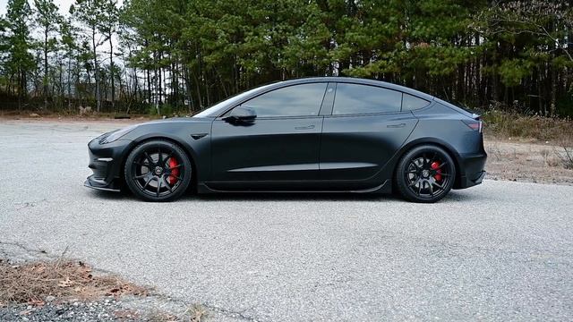 Modified Tesla Model 3 Performance on BC Racing Coilovers! | Eurofed In-Depth смотреть онлайн