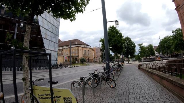 Прогулка по городу Фрайбург ( Freiburg im Breisgau ) . Часть вторая. смотреть онлайн