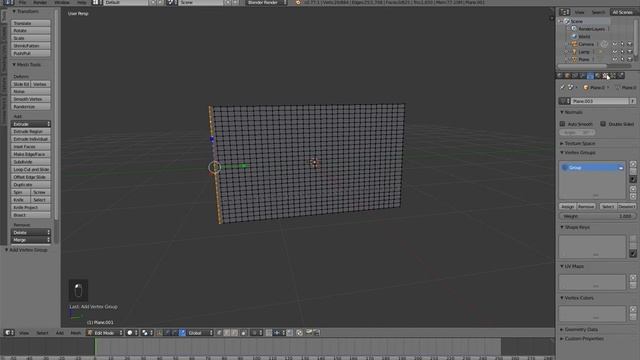 Game design в Blender: симуляция ветра смотреть онлайн