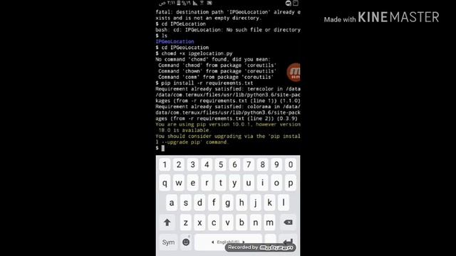شرح (اداة ipgeolocation للحصول على موقع اي شخص من خلال الip فقط) смотреть онлайн